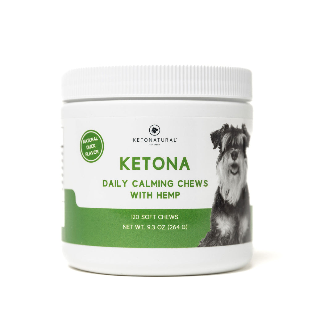 Ketona Daily Calming Chews with Hemp - Natural Duck Flavor